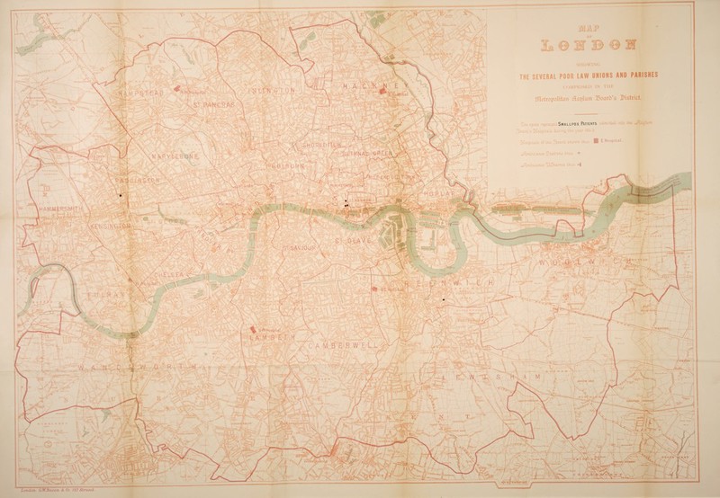 vO>R /«* Jjl li&IP OF ESDEK 6*»» Av UK ■ 7s4-. JW v A?*S5 '-• 4 £*-■* >i v i TEAD N' ;O^A HH V. APVtEBON E SHOWING THE SEVERAL POOR LAW UNIONS AND PARISHES COMPRISED IN THE metropolitan cTsplutn 25oan>’s District. f **€ _ karat'or* < V' ■•> Smallpox Patients E Hospital. ■*-> - . e\f _ jOCirCL 2 £\ 22p i w2 .unag tae uear i3LTl. T [-Hospitals of tae _:>oara saowa laus ^mbalaace Siatioas taus + ^raculaace 'W’n.arves thus H iHAMMERSM-|T K V - ! & H * »fec»hr» fc I ' ^S; XEN&fNGTSife . iciMS Wg»gStg3g3uy. j at V , SCgJTK fKORTH WHA *lB crt d o i > AO. IW-aL har: s ■ —-~ —m v.jTfMrooCWiCM F £4/ , Lr»- — * I ItA.Wl KKM ’ Tot'S W I I ULmncm m^-AC * vco. ; gpt/tfa** , \AyiT/''*' Ki.r>.vw^> / -**••! ;7a/ - ^5L- 4’ J; AJj ► v \ 6 \V\ Vwy u i* =rn=vj c MKOA H 1 %r ■A ^hxckhaji 0 <£% ■ 1- r x :- : V .15 y / v ■ -*«—jf3 ’ A *•'1 “**■ c-o*-.*1/ wimn6 v:? •1 * Tvtut MEa^. '• HAMVT C«t,/ JN 11 > _. if \ : 7^ S£*l ' ““ O ' ‘ £/ A , M V !Vf JC *3* HAM iU ’••>' >r^~t /C?YSJ* v, \A W 1 M !) I. E D O > C O M M l) S v-*— | i ’:Aj'/ /\ Vl/^isst .'\2s^’srjR / l .»• 7 v ‘ ^>o,rtkTOOTO' - \ - *—vfr _vr;' 7 N • Ik CfM l^ttOUTH F.NI> ft-j »aVv, ^*1 —u ^ >v. r>d-lk > A ;/■/' > u \^v N/<'7,, LotuLoti, G.W.BaucoTV &. Co. 127 Strand