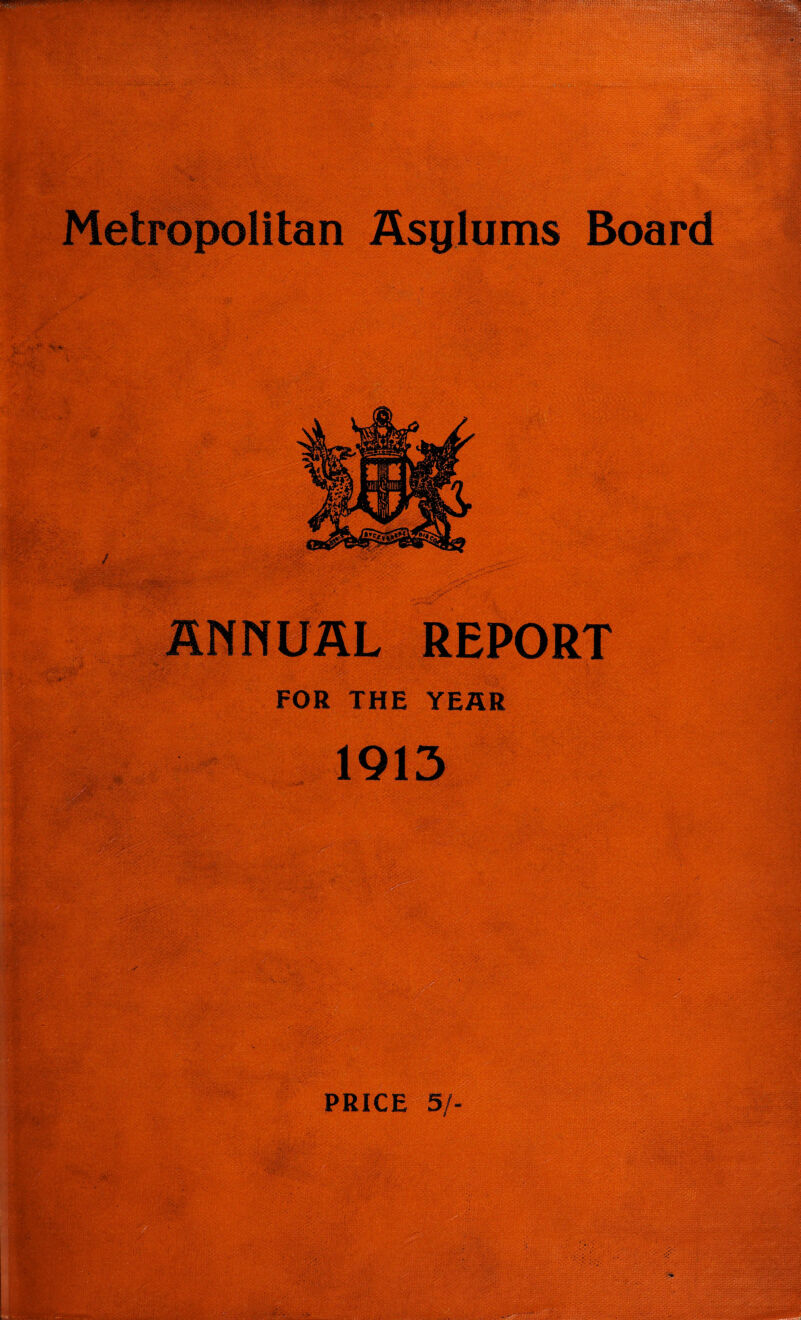 ANNUAL REPORT FOR THE YEAR