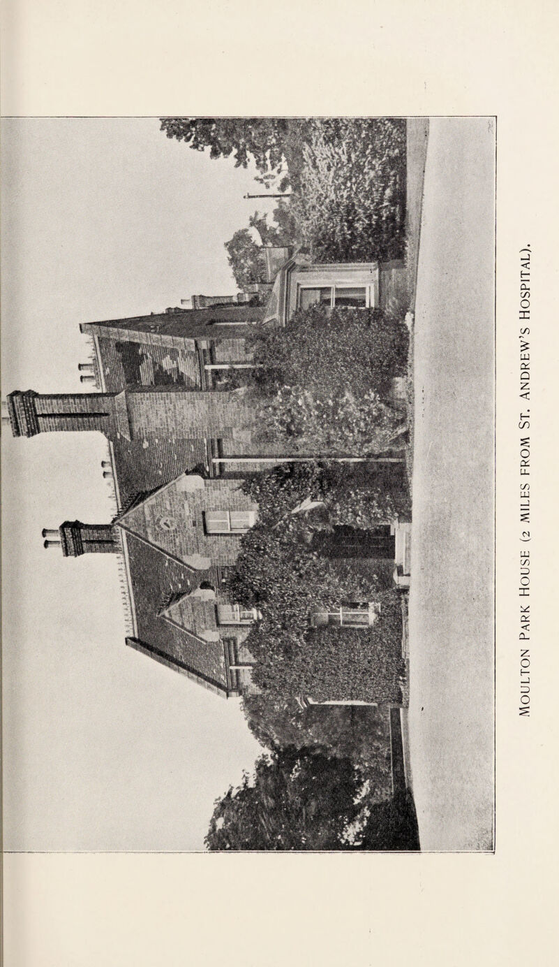 Moulton Park house (2 miles from St. Andrew’s hospital).