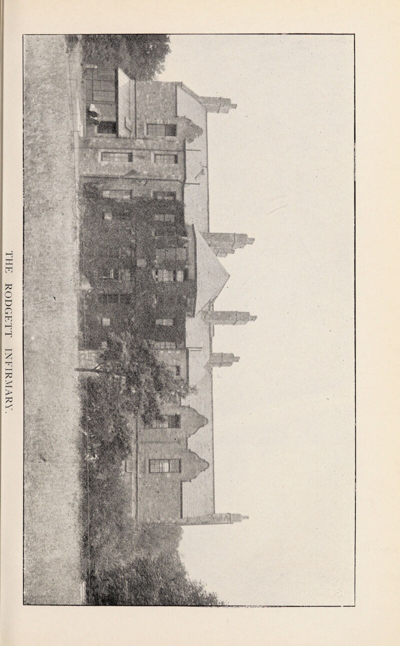 THE RODGETT LNFIRMARY.