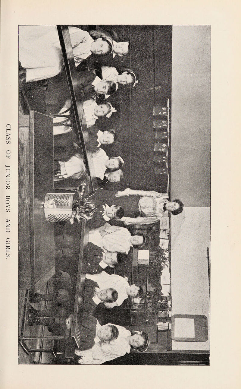 CLASS OF JUNIOR BOYS AND GIRLS
