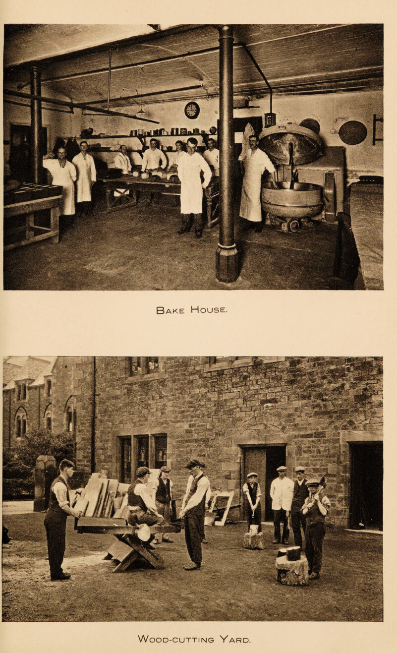 ^4-v 1 ■ g t 1 i Bake House. iaiM Wood-cutting Yard