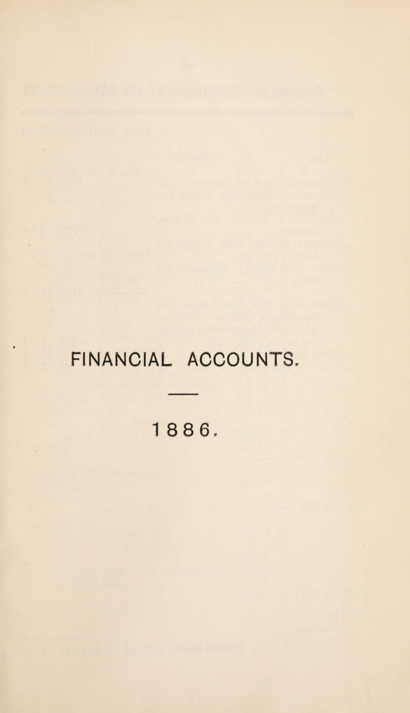 FINANCIAL ACCOUNTS,