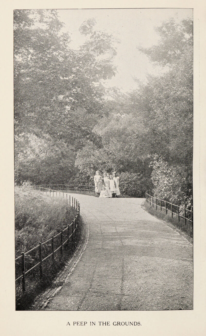 A PEEP IN THE GROUNDS