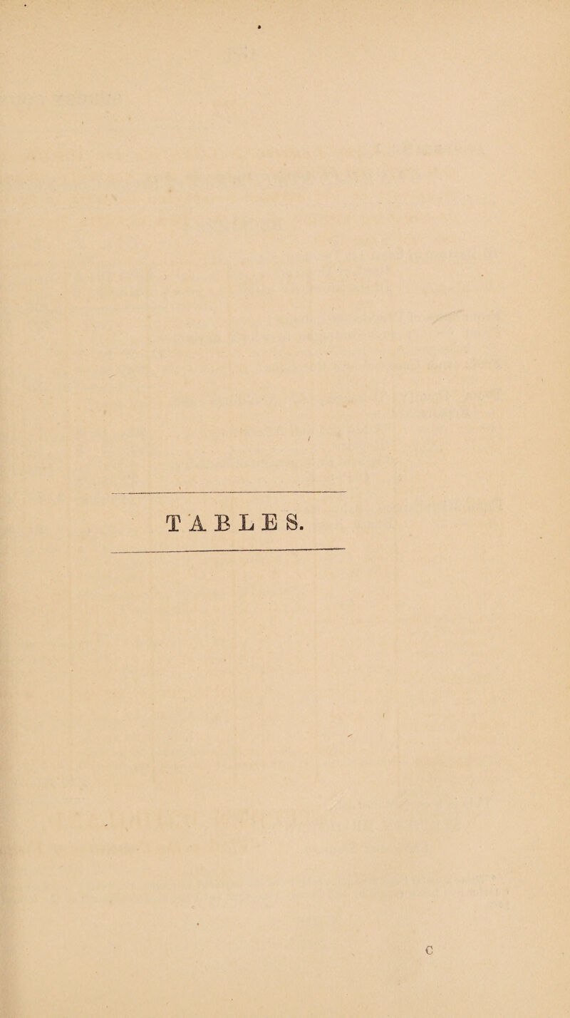 TABLES.