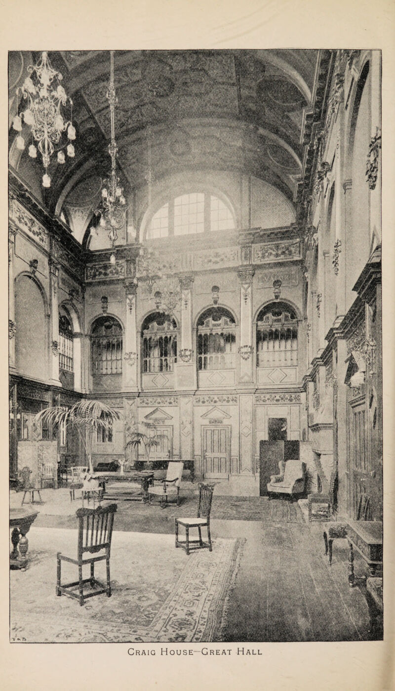 Craig House—Great Hall