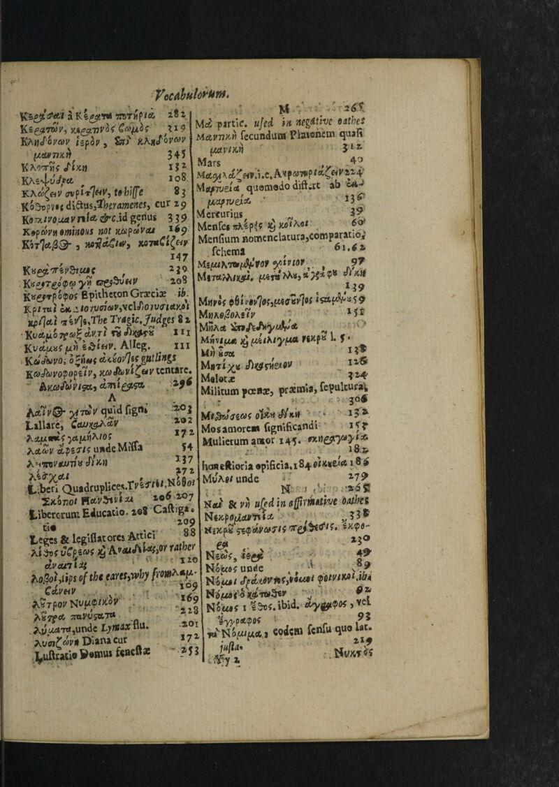 \La OTTHp/A ifc* Ks^twV, VA^VVOt CapLOS 1*9 J&ujbvav hpoj', &r»v fcAji/ow pcumKb 345 KAWK oTi^JJ Xp KAs-^uV/u , 108 KA^v avfitfyv, tfihljfe 83 K&3®pv*i diftusa:Ito<M»M«3 cur 29 KflTx^fotfi'n^e^c.id genus 339 K»p0Pjft/0»fO«S »0f K&puVcU *69 KhlafiQ- 3 m$o£w, mt*Ci£hv 147 f 2 29 '■lifagfTGPQt? yy gt&Svhv 20S K«^Tp opif B pith cion Greciae f&. Kp/Ttii cM»2tOtU<ria>V)\c\J)07V<7ldYM Wt'lctt r*iv%Tkt Tragic, Judges 8 2 • Kt'ctuo^’^Sdv.jt r5 hi J£vd.uis{/j.*i tdttoV' AUeg. . 111 i Uludbvoi o£»«< cimovIm gut lings jicoJhvoQopziv, xjMtfotenure, AjC^^V/gtta et7nf££9& *** A Jk&iv& ^7t»V quid fign* Lillare, Cctuy^S,v K±[xwdc }<*ptflA/0? claims undeMma 1;birt Quadruplices.rW*W,N0So/ 2*0^0/ Hat'll eu liberorunrtEducatio. i©8 Caftiga* ti® . . a°9 leges & legiflatorcs Attici 98 vCpzvs XjXvM'hWiM gather dvvnU ■ ■; : IZC ^j3oi\l»/;s of tht wes&by frnA«F A . 10^ A^TfOl'NVft^^'o/ '. A«7fct ^aVO^aTt* . AjJaat*iunde Ly»M*'°u* Avot£<wii Diana cur , ^uftraiio^eWUJ ^a£^‘z yccMorUtn. • M V ■■■•■■*’ '**t Met par tie. «/cd »» negative tithes Mccvtikyi fecunduna -PiawhcDci quafi {M.VIMI 512 Mars f „4^ Mct^\^v.i.e.Mp«^p^^»'224' Map^e/ct quomodo dift;rt ab oft- fAOfivex & ' Merturius ^ 3?. Menfe* jjX&P'I* $wlKot . f°' Menfium nomenclatura5eomparatio,‘ fchema , 6l,*i M,i[juKrat(j^!vo9 yptvioft 9? *v$* °tm *89 $Qivto'lot,iM9Kv'lo{ ***<^59 Mhm^oasiV ^ *5* M«Ace ^ ^(Aihiywa k 5’ «?a ^ 1 ^ M#tix* J>wsie*ov ir^ Meloix _ ***' Militum poenaej praemia, lepulturaj, ■ . >i:.. ■ ■•:> 30^ i/b$unM o'ti*$K\i * if* Mosamoreaa fignificandi it? Muiierum ansor 145. axM£jt7»->** • 1 o.& 4. has eftioria «pificia. 184 it 1 ? ^ MuAtt unde * 27^ N i f.1’.' • '*4 S nJ &vri ufcdinafiirMive mhn N6^poa«^niA . McTtav &&CLV&7IS ftClS**?1**' tW6 & ' ' 2^° Ne^9 : 49* Hajuoc unde -v \ .fj. Notfi/ JfidxjWWMt QOWMt.m Hitut'i&ra SH> 9\ Noe«< 1 ’sSts.ibiJ. *>gjKP<X)Yel ’|-y>p*®8< ! , ?* »vNVfi*> W(,,m f«nftt<luol“' ■Jt: ■ ' '.««-*