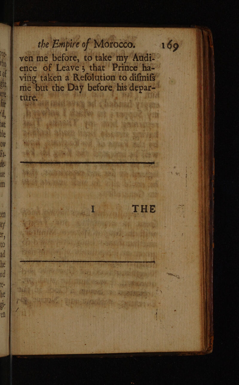 ence of Leave; that Prince ha- ture. ,