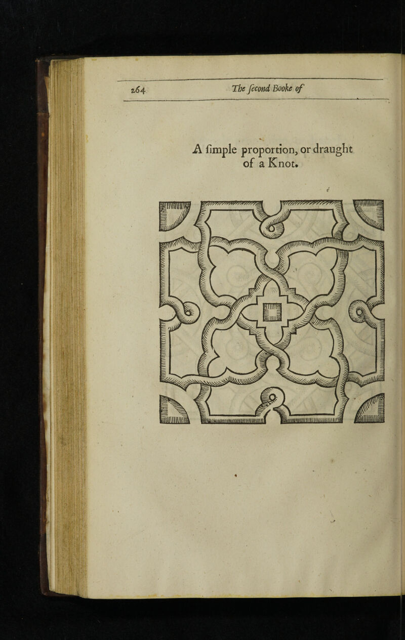 \ A fimple proportion, or draught