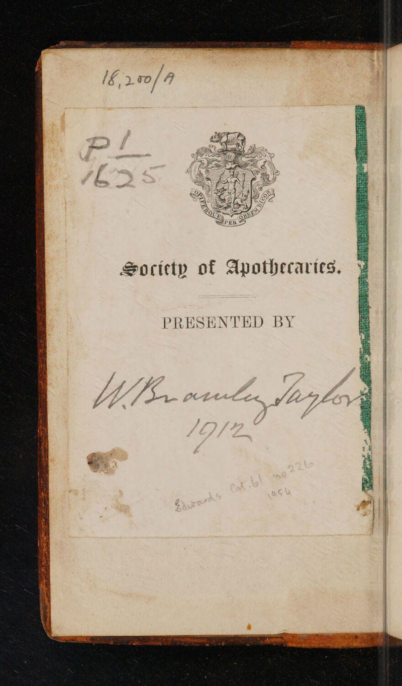 i Ma a 4 Apothecaries, ae iat ter HNTE | un VC PRE Sn