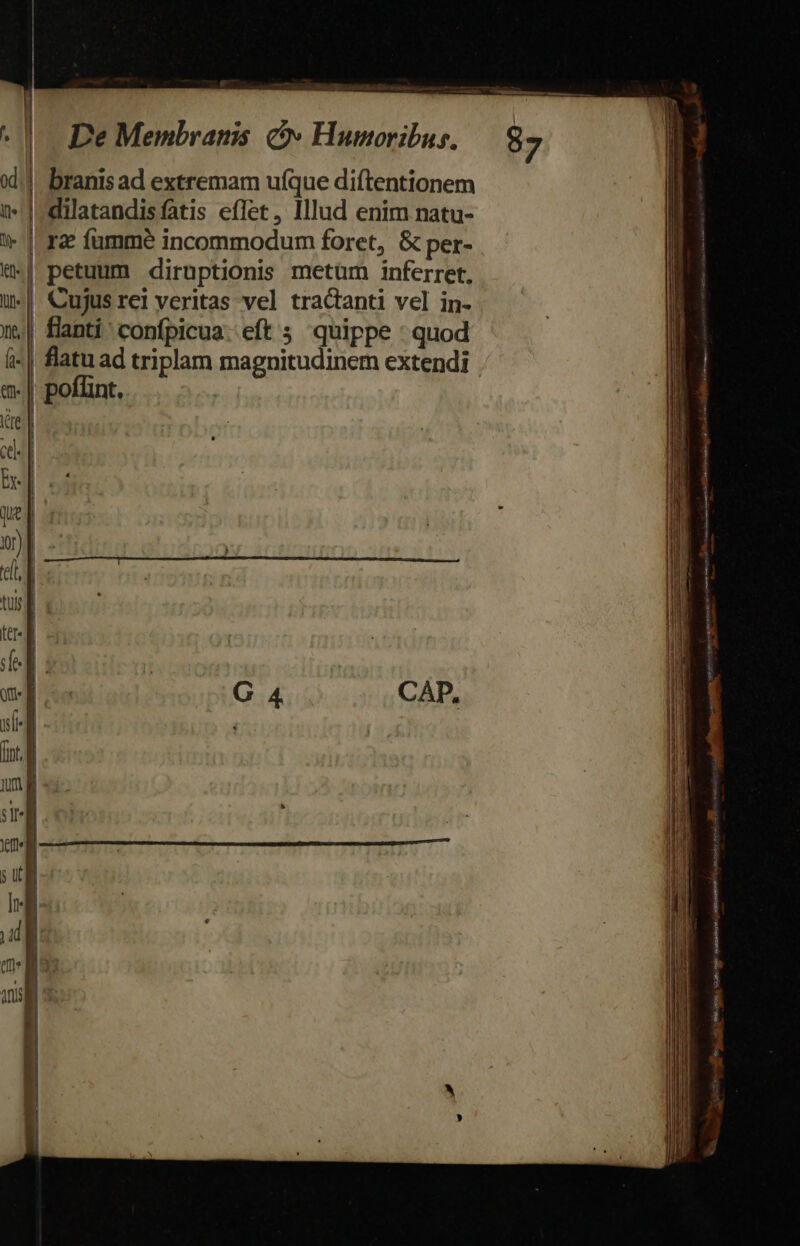 od. branis ad extremam uíque diftentionem | dilatandisfatis eflet, Illud enim natu- - | rz fumme incommodum foret, &amp; per- :| petuum diraptionis metum inferret, -| Cujus rei veritas vel tractanti vel in- | flantí' confpicua: eft 5 quippe : quod i| flatuad triplam magnitudinem extendi : RENE cip REM C E EET IUE   » S 72 P , ————— E SUDIMIan S EGAL Baie np Me E c Sai s EZ É 5i EE