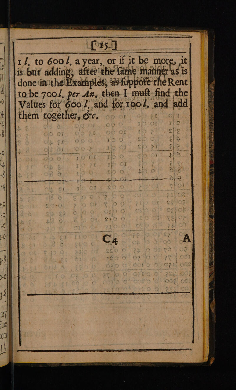 [oa 1/, to 600, a year, or if it be mor done df the Exarhpleg, ‘as fuppofe ‘the Rent See a ee ag, Oe ee RET ers, —* — ae eps Tie sc cin ES aa ee Nhe RR ee sepa Sout eat BS