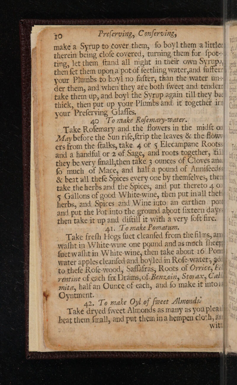 g Glafles, 3 ounces Of Cloves ana and. put th water app] Mit A, Witt)