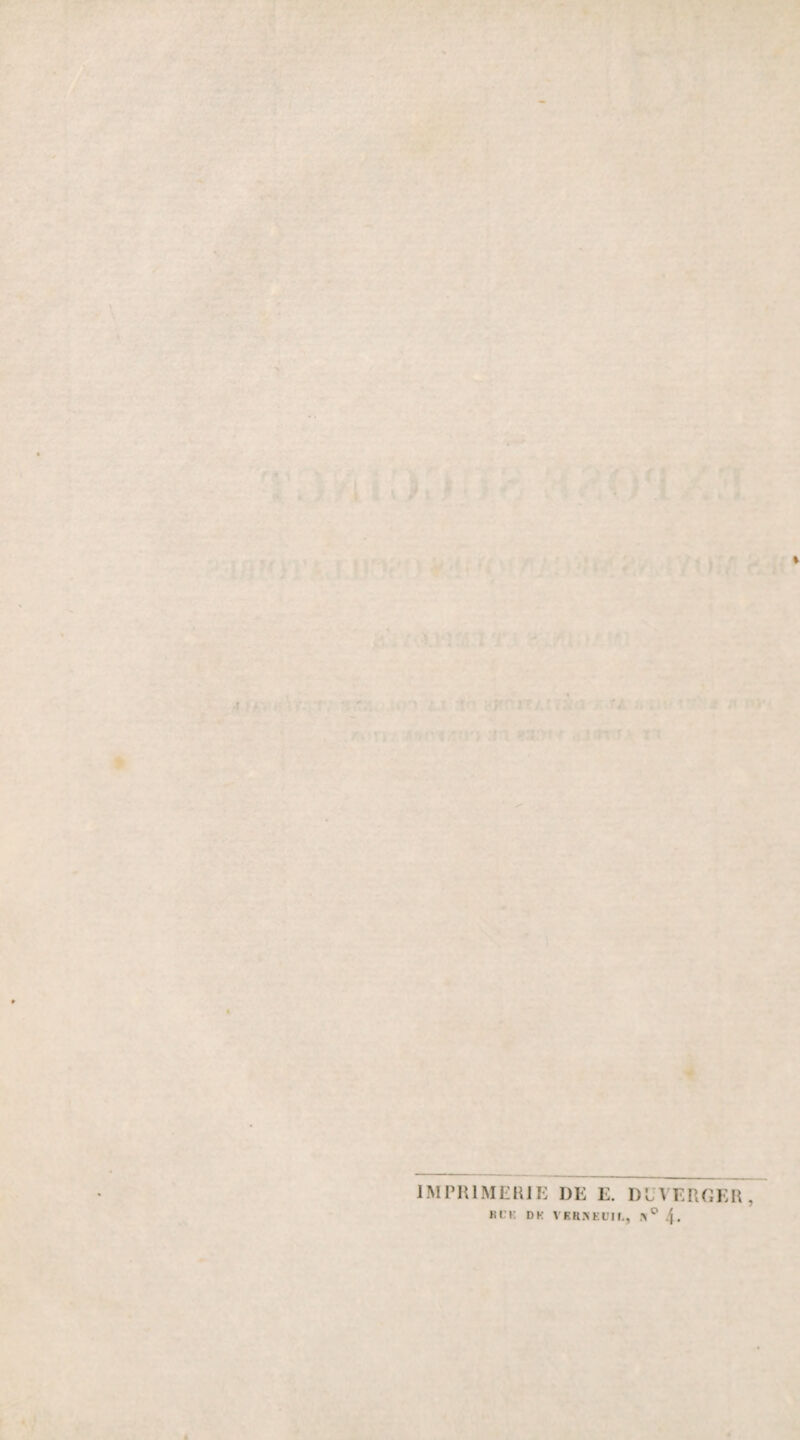IMPRIMERIE K CK DK I)E E. DUVERGER VKRNEUII,, .> ® /(. 5