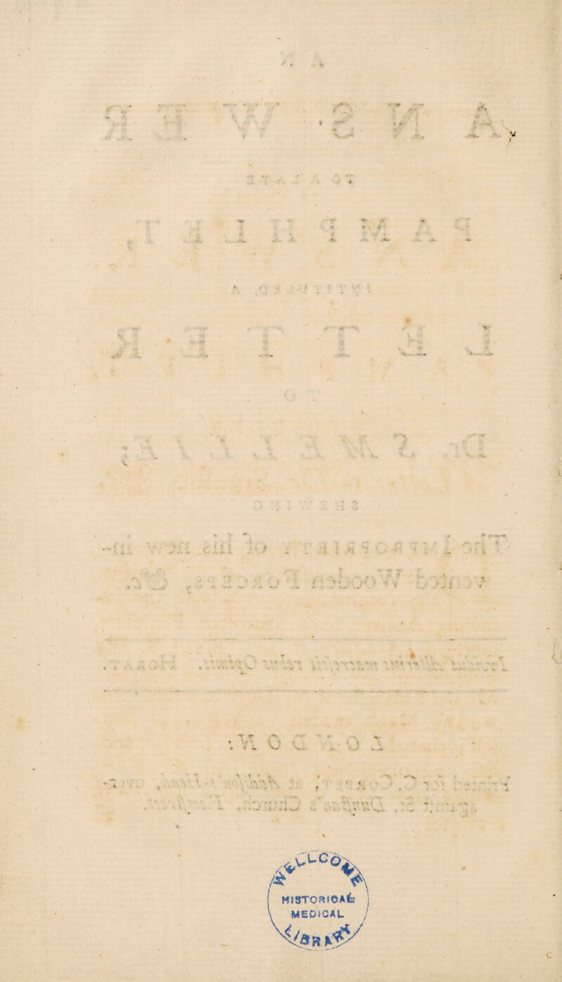 \ I t ■>»v V •> V ' * f, '■ • e t »s w V, u 1. < * t *- \ M1ST0RI0A & MEDICAL ! c