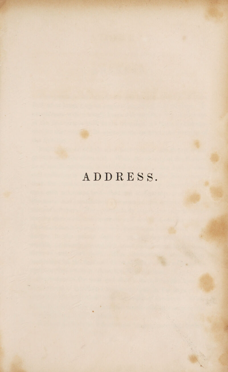 ADDRESS.