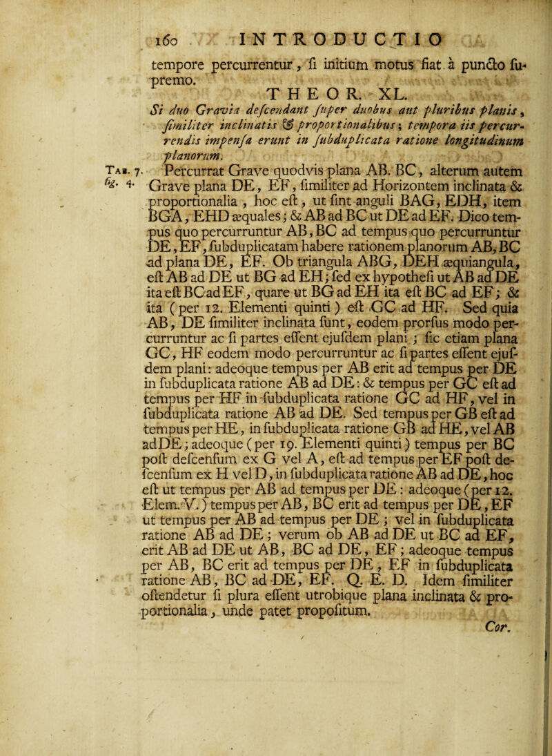 ι6ο I Ν τ τι Ο Β υ Ο Τ I Ο ίεηφοΓε ρεΓειπτεηίυΓ, ίι ίηίίίυπι πιοίυδ βαί ζ ριιη&ο Γυ- ρΓ£Π10. ΤΗΕΟΚ. ΧΕ. ώιο ΟτανΙα άζ/οβηάαηΐ βιρβν ώιο&η* αηΐ ρΐην'ώϋί ρίαιήί, βυηϊΐιίβτ ϊηοΐ 'πιαίίΐ & ρτοροτΐιοηαίώης; ΐβηιροτα //> ρεταίτ- τοηάϊϊ ϊηιρρηρα βνηηί ϊη βίΐιάιιρίιοαΐα ταΐϊοηβ Ιοη^Ηηάϊηητη ρίαηοηιπι. Τα». 7« ΡειτυΓΓαί Οίανε ρυοβνίδ ρΗηα ΑΒ. ΒΟ, ΗίεΓυιη 3υίειη 4* ΟΓανε ρίαηα ΒΕ, ΕΚ, ΓιιηΐΙίίεΓ ζά Ηοπζοηίεπι ίηεΐίηαία & ρΓοροΓίΐοηαΙία , Ηοε εβ, υί Γιηί αη^υΐί ΒΑΟ, ΕΒΗ, ίίεπι ΒΟΑ, ΕΗΒ ίεςυαίεδ; & ΑΒ ζά ΒΟ υί ΒΕ ζά ΕΚ. Βίεο ίειη- ριΐδ ςυο ρεΓευπτυηίυΓ ΑΒ , ΒΟ ζά ίειηρυδ ηυο ρεΓευπ*υηίιΐΓ ΒΕ, ΕΕ,ΓυΒβυρΙίεαίαηι Ιι&ΒεΓε Γαίίοηεηι ρΗηοπιπι ΑΒ, ΒΟ ■ζά ιρίζηζ ΒΕ, ΕΚ. ΟΒ ίπ^η^υΐα ΑΒΟ, ΒΕΗ.εεςυΐαη^υΙα, εβ ΑΒ ζά ΒΕ ιιί: ΒΟ &ά ΕΗ; Γεά εχ ΒγροίΗεΓι υί ΑΒ ζά ΒΕ ίίαεβΒΟαάΕΕ, φΐαίε υί ΒΟ ζά ΕΠ ιίζ εβ ΒΟ αά ΕΚ; & ϊίζ (ρεΓ ΐ2. Εΐεπιεηίί ςυίηίί) είΤ ΟΟ ζά ΗΚ. 5εά ςυία ΑΒ, ΒΕ ΓιηιίΙίίεΓ ιηάιηζίζ Γυηί, εοάεηι ρΓΟΓβίδ ηκΗο ρεΓ- ευΓΓυηίπΓ ζο Γι ραΓίεδ εβεηί ε]υΓάειη ρΐ&ηί ; Γιε είίαπι ρίαηα. ΟΟ, ΗΚ εοάεηι πκχίο ρεΓευιτυηίυΓ ζο βραΓίεδ εβεηί ε]υΓ- Βειτι ρίπηί: 3.βεοςυε ίεηιρυδ ρεΓ ΑΒ επί: ζά ίεηιρυδ ρεΓ ΒΕ ίη βιΒάυρΙίε&ίίΐ Γαίΐοηε ΑΒ ζά ΒΕ: & ίεηιρυδ ρεΓ ΟΟ εβ αά ίεηιρυδ ρεΓ ΗΚ ίη ΓυΒάυρΙίεαία πιίίοηε ΟΟ ζά ΗΚ, νεί ίη ΙΙιΒάυρΙίεαία Γαίίοηε ΑΒ ζά ΒΕ. δεά ίεηιρυδ ρεΓ ΟΒ εβ ζά ίεηιρυδ ρεΓ ΗΕ, ίη ΓυΒάυρΚεαία Μίοηε ΟΒ ζά ΗΕ, νεί ΑΒ αάΒΕ; αβεοφ-ΐε (ρεΓ 19. Εΐεηιεηίί ιρυίηίί) ίεηιρυδ ρεΓ ΒΟ ροβ άεΓεεηΓιΐίη εχ Ο νεί Α, εβ ζά ίεηιρυδ ρεΓ ΕΚ ροίΐ άε- ίεεηΓυιη εχ Η νεί Β, ίη ΓυΒάυρΙίεαία Γαίίοηε ΑΒ ζά ΒΕ, Ιιοε εβ υί ίεηιρυδ ρεΓ ΑΒ ζά ίεηιρυδ ρεΓ ΒΕ: αάεοςυε(ρεΓ ΐ2. Είειπ. V.) ίεηιρυδ ρεΓ ΑΒ, ΒΟ επί: ζά ίειηρυδ ρεΓ ΒΕ, ΕΚ υί: ίεηιρυδ ρετ ΑΒ ζά ίεηιρυδ ρεΓ ΒΕ ; νεί ίη ΓυΒάυρΙίεαία Γαίίοηε ΑΒ ζά ΒΕ; νεΓυπι οΒ ΑΒ ζά ΒΕ υί ΒΟ ζά ΕΚ, επί ΑΒ ζά ΒΕ υί ΑΒ, ΒΟ ζά ΒΕ, ΕΚ; αάεορυε ίεηιρυδ ρεΓ ΑΒ, ΒΟ επί ζά ίεηιρυδ ρεΓ ΒΕ , ΕΚ ίη ΓυΒάυρΙίεαί* πιίίοηε ΑΒ, ΒΟ αβ ΒΕ, ΕΚ. Ο.. Ε. Β. Ιβεηι ΓιηιίΙίίεΓ οβεηάείυΓ ίΐ ρΙυΓα εβεηί υίΓοΒίςυε ρΐαηα ίηεΐίηαία & ριτο ροΓίΐοηαϋα, υηβε ραίεί ρΓοροβίυιη. €οκ.