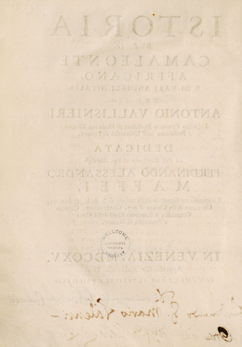 l -f JL « A T ì '>■'* ” .i r - > ( - . >J ■ \V*A O + t ì J 3 7ii l > ! • ’ f * ‘ ; r' » U ‘ • • Atti : 'fi.* • 3 .. j , ai • » » r 4 4> g ’■ LC°% <P\ iSTORJCAL ' MEDICAI. < ‘Zi it ^ C 1 v1 r*, r ~ \r 1 l i . '• I* 1 K V «I — r w. ^aV ^1 / » : J \ V * j k>T 1 ■*