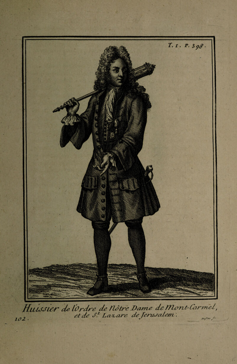 HlLLSSl&r de lûrdre de ïlotreDarrhe de JTLortt-Carmel, et de J1 Lazare def&riufalem : 102