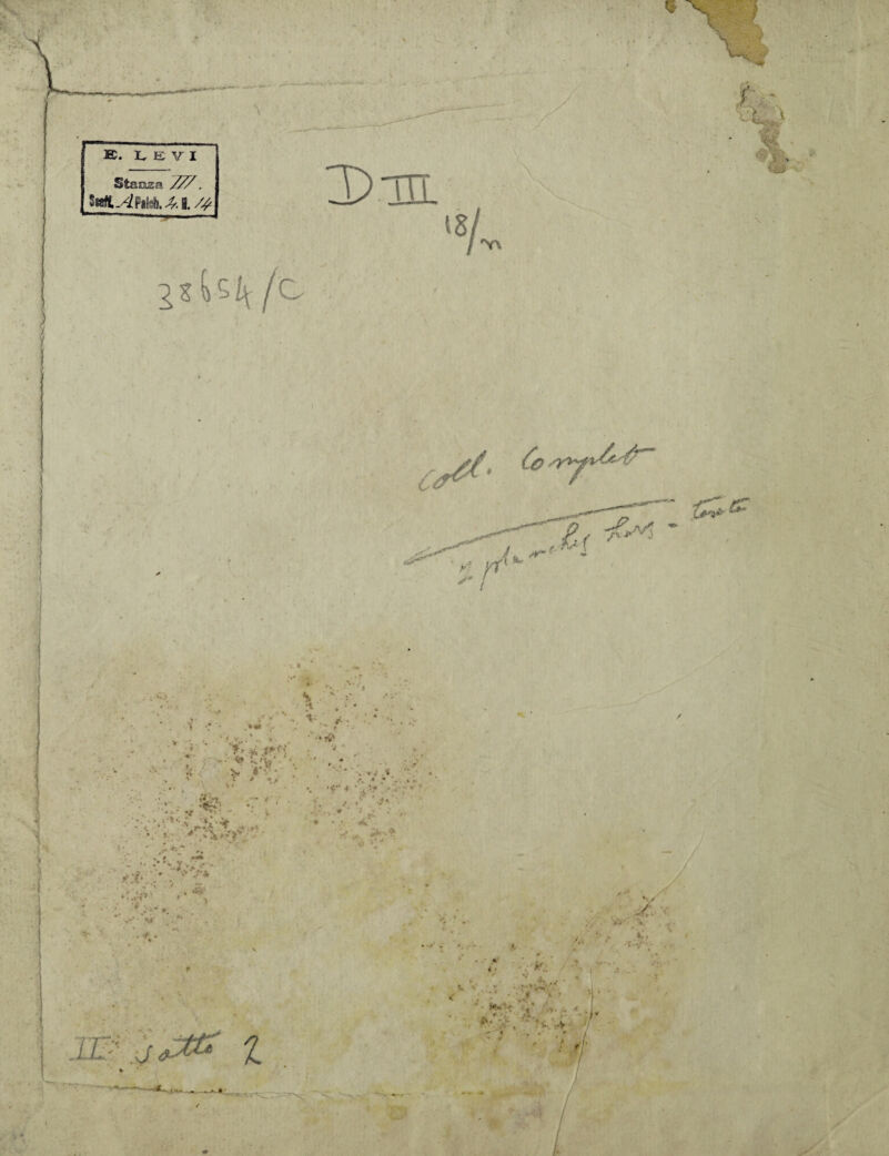 K. LEVI Stanza /77. $*M.ylhkk7i/7 .. > jzi tyfQr