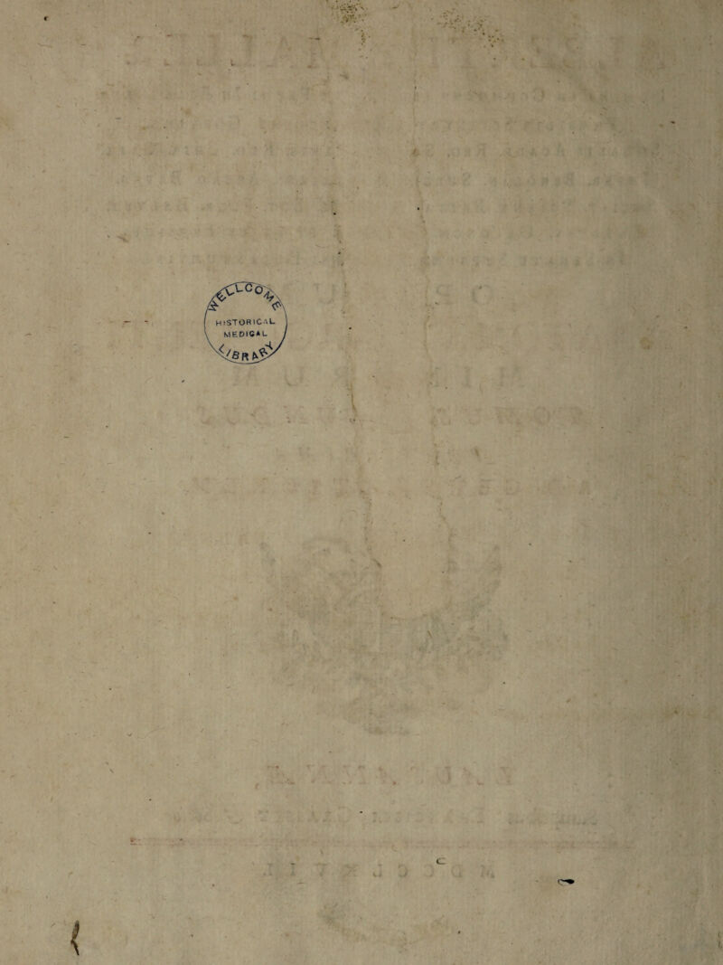 -*v J VLC0^ A HtSTORICVl- MRDICAU * . w -: \ ¥■ \ <L ‘ p-^