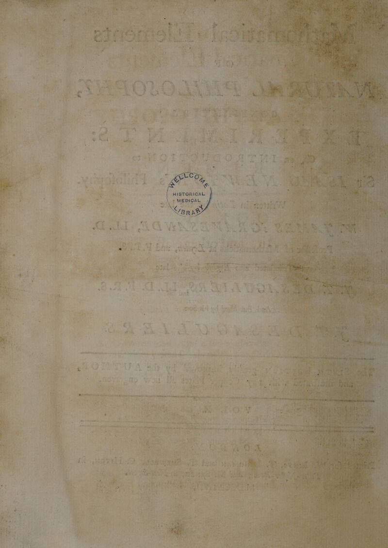 ! jf ■V A . ■ ■'i- r- u- r > V*. - . * * • \ \ .t . ! HISTORICAL I ■ MEDICAL / i'an^y ' A V . v • ' « - (M -l* 4 < • - - ■ > - ■■ l r\
