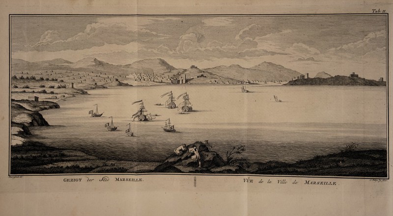 MARSEILLE Vue dey las ville ' de/ JSTa II S E II, E E