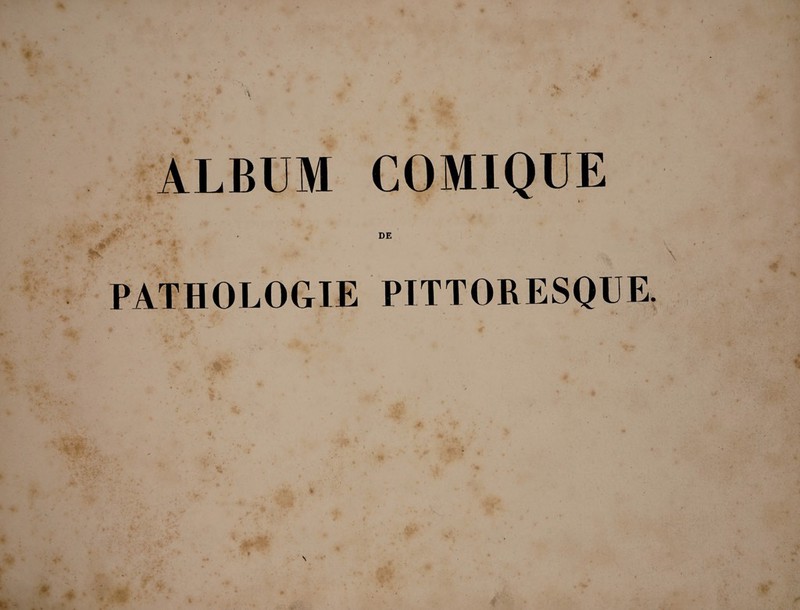 ALBUM PATHOLOGIE i DE PITTORESQUE