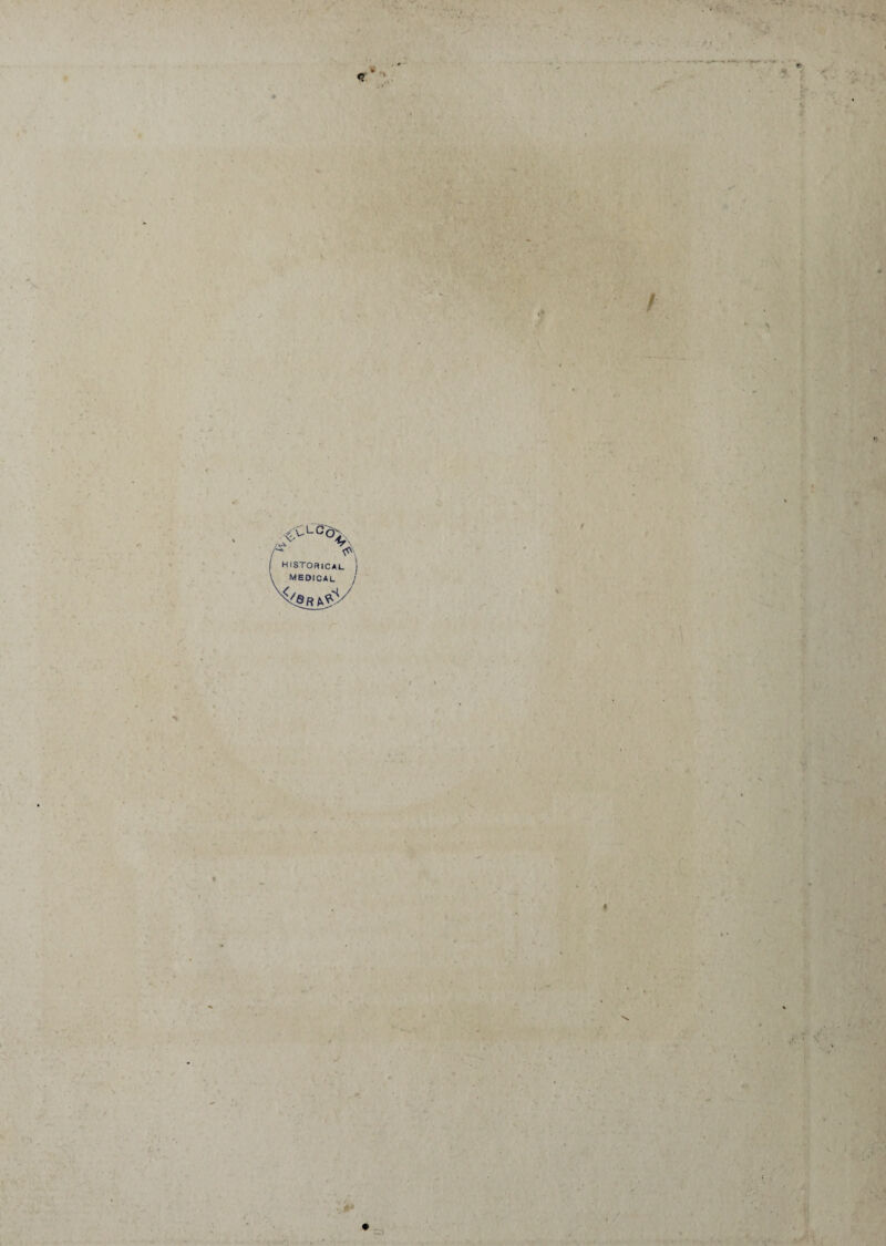 /CLCôv H ISTOR IC AL MEDICAL v<^ôr^h *» L3