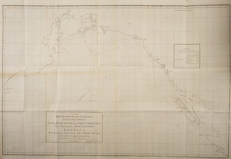 0f Grecnnu- ■taiiw-Y So o.May /.> 'OjGJ. V,w.2030 K ||K.I/.V»- ■Wc.'uhi Exru.v.iTJO. July /('»’ “This Ihcws llieTrackoi’botli Ships ia Company ..This tin* (//cot / Zurfo/ti‘ after partmg'Ctniipanv /, riuoyen.- Mli- Aug* v/T In the Stream oll'Coal [tirbour.!?*^ Wliiltiiinl; Sjr. Kmi orilontag’uc Hie In J'ort Mulirrnve I lie-li Water ftill ami eliangv At Cape Kde-eeojubc In l'ort ftauks . In KingGcorp’cs Souml 'IViiiiie ILK- Foggy 111. .time 30?' S chain.ig-ins Me Koulvc hj/ Cook Ton It .\|iril L\ / ~!tJ_ .! O THE R/q// JIoHO/Yrf/c /Zr Lords (hf/t/tt/pto/ttis. rois 1 Exec ctjxg the Office OF d highjumiral ,f Greatbrihijs t 7 T//s Cieir To/ ‘f/tr t \ ortii west coast ./»<///„.«.ffivtrj H't// //r'jjucxs (/'///<■ / ////(>'rCO/v'r tt/tt/ Z//OYV/ ZZ/O/ZoZZ ( IS I:XSC]IU](JE]I5 hv the //tt’.jY C/fv//r;// tt/tt/ f/\ IVcrr HTords r/vv/// / o/ttfr/t / 7.000 TUI LLLi: 2t>.OOS. PiiA/tir/itl tr* tAs .1st ,/tr.stt At/ (ityf.fi O/.rivt Y '-’ I. If68,