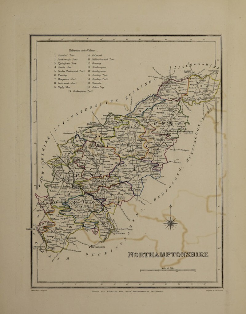 CKOWl.A^l) .MARKET 'staImtori) M.I \--\ ! r'W'Tihum. f ♦JMputr M twtmnl' \\ Banuok. riTord* ... Soulhoij ♦ Wtrriruji fiyWVsnfir^^ ^ W]uU«TTn£i 90*7* >r<su^ 1 Wansfom'^i' ll.ijri QilTe Jg VX? Ltixlan + ilnT^ykr 'Inssm-vtoii^^jL V ’• i V ApctlwJ*^ ^W-kkI Newton. 5 f Fotheri -''0^ / Fc»aic^Swutl»vfi^+ < f/\ }^r' [ /).]>..■,,.- ‘‘iTaiW ••.... >^\'l’lMn'?e C QUfyytOCk +j 1 * >^~»HaTnn‘»lg *1^' . Glapdiam* /' -f V >?rvl* A, v, , Vy^tlrwujton Stokp l''>5lo'+ • W'^',n.; Urnnngton \ jffingato5{3 ltltyii /* } +J>aj-iir\>»ilji'.tiuli->< ■Omton J(UCEIN<Jft l^ssett 1l>ki-.Mlni.IV + S^»nm MARKET \ HAKHoKolY.ll}* Mil) S’.' Ml fit mi ‘ vf**ROTHWKI lP“V Tr.W..„ ■ ii*irj * + J Loddrngm* MSjrg] ~. IVau^itaM — ] rJC / ('lapRn^ iritjjji marsh Suuil'i /fVSurktoti TTtfJlNtp DuM Ye4vpit< FaxUm^**»«5 ■♦Old orW'olu Walgrave L&ltim Sin^stead ♦ itnunJ- •borough ■* n Hollo lxvronh ‘/C'*n/in/tn -Holv<Jt-+ ♦Pis lord \ AloultouJ TUrdwick XI \ltil. LLIN GBOJIOU G RJ Lf +Huhl.nW> ♦Tjni'liuivld lluihnim fork + V,lllailon rjckiuJt L lield oil the or Uiliilau I^v^tan HfnmTV ‘ iliton y\^JfuMesti>ri LLf^Klludl Hr f* 'FarthinesUmr JlhtkcsW .Ciumoii Appld**' Culwortli KS&dlkr ♦**> ■.ivr ^1 —■ swi^-iiteitr ( * *Il«-hudan ♦Cavat worth 1 n iratuii ^ twirnrr Hmi ✓ AWiijij»nihiui •a I\iry + WhiUlott ITKATFQRD Nrwlarttle ACKLEY (’rougiioi,iH DEDDlNtiTON MUCK INC. HAM Reference to the Unions 1 Stamford. 'Part 2 Petnborvuqh Part / 3 Vppiiufham 'Part 4 Via idle Part1 10 Briaworth 11 Welliiujhoroiujh fPart 12 Thiventiy 13 Northampton 5 Jjfarhrt Harboixaujh Part) 14 Jianlinqstone G Kettering 15 Banbury <Part 1 7 ’ll mips tone Part 1 16 Brad dr)’ 'Part I 8 Lutterworth !Part 17 Tow erstrr 9 Jiupby rPart1 18 Potters Puiy 19 Buckuujhani (Part 1 A mine's i JjhiiuS'\+fcu-Mi f VTjWshoroji^ i^^V/c-ddincjr \ f“* -c C ^ / -Mw-udm fl(Al St^Jp-A''WW \ V- l~~s+nd.r.„. \.-j„..,I. »,th.-nn,..k ^ ^ L-T^^fSihlx-rt^iV „ . ' A .Ainor., [( .^-fT TV Al.lwn'fflr All > s TT r*» y'*7,o't/'a'«a BTHAMlPTONSEim l>i*»i! In K I’lri'+iiin JiltA'Y?r ANI) KN'atA'TJIy TOR LK^T.’l’ TOPOGRAPHICAL J>U*TiOrCARY. £>pwn1 by JACW.Il.-