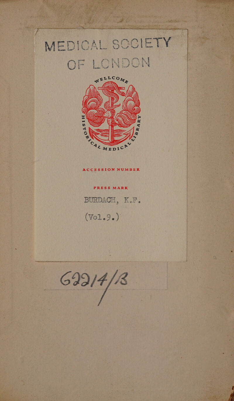 eur F À feras Sous” Lo EE p” a, ” Ré S 4 PT ;” À # à F &lt; 4 $ Ÿ Eee nl è #4 À ñ - r] À PE Ve | À L n° Ÿ Vues” PRESS MARK BURDACH, K.F (Vol.9.) GC99/4/2