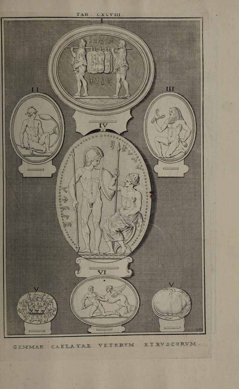 tab . CJCCVJII. (S-EIMOMTAE CAELATAE TETE1VM A T IV S (C © 3R.VJM. .