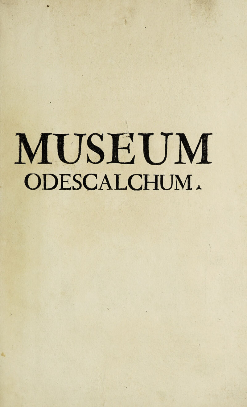 ODESCALCHUM.