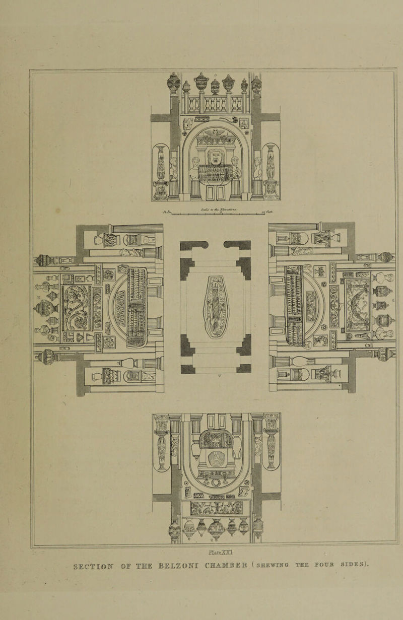 FlciteXXl. SECTIOF OF THE 1EIZOII CIAMBE1 ( seewwg the eohjr sides).