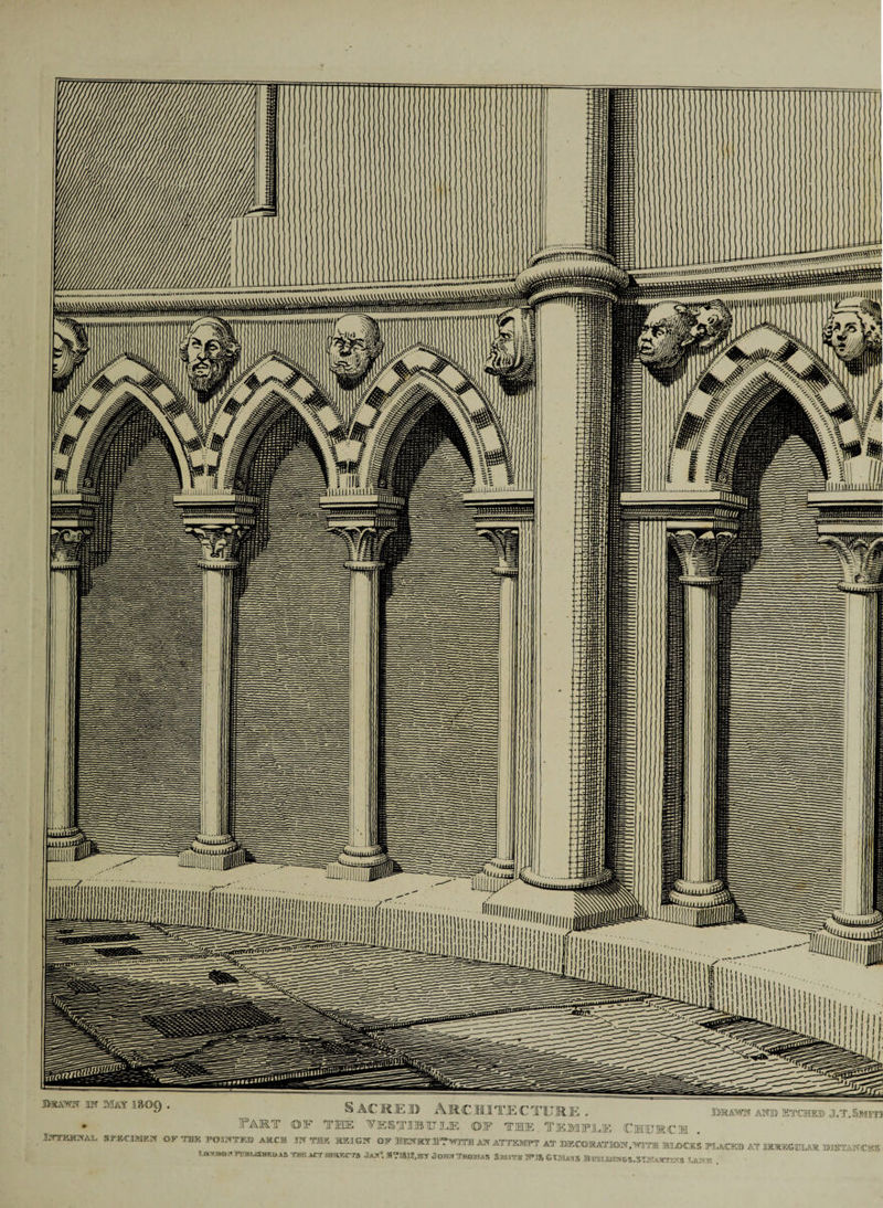 MAW 3K TVTAY • ACRED ARCHITECTURE . Mrawn anb Etches » IPAM.T OF THE VESTI1UIJE OF TIE TEMPLE CMUJMCEI MTEKKAIj SJ*BCTMKK or to tooted ahch mnusBEiGir ovmmwrmmjXATwam at »£ro«TM,mn iwcb placeb at h»m msi ll-O.'Mt®! TOUSMIRUAS TOE ACT MW,Cl's JSSX’ »»»J2^or JOMJf THOMAS SMITH K*» GTMakS BWMJUniGS.STiSrA'ErrfS l.A >H5