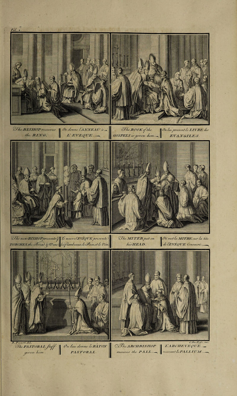 :2 ru. O/A,- BISHOP tAï bijvg. Oh dm ne /AJVJVEA&d. L' EVEQZTE.,-, dYAe. B O OK of t/ie GOSPELS c/(7/£yri- Yum. On Aufor^&nA Ae LIVRE de*) EVAJVGILES. QjdTA, A ROMPIS FLOP neeeu ne.) fAe PALI-, — (d'Jdu.J?, A*C , X'ARCHEVEQUE. ^ recevant LPALL TUSL-,