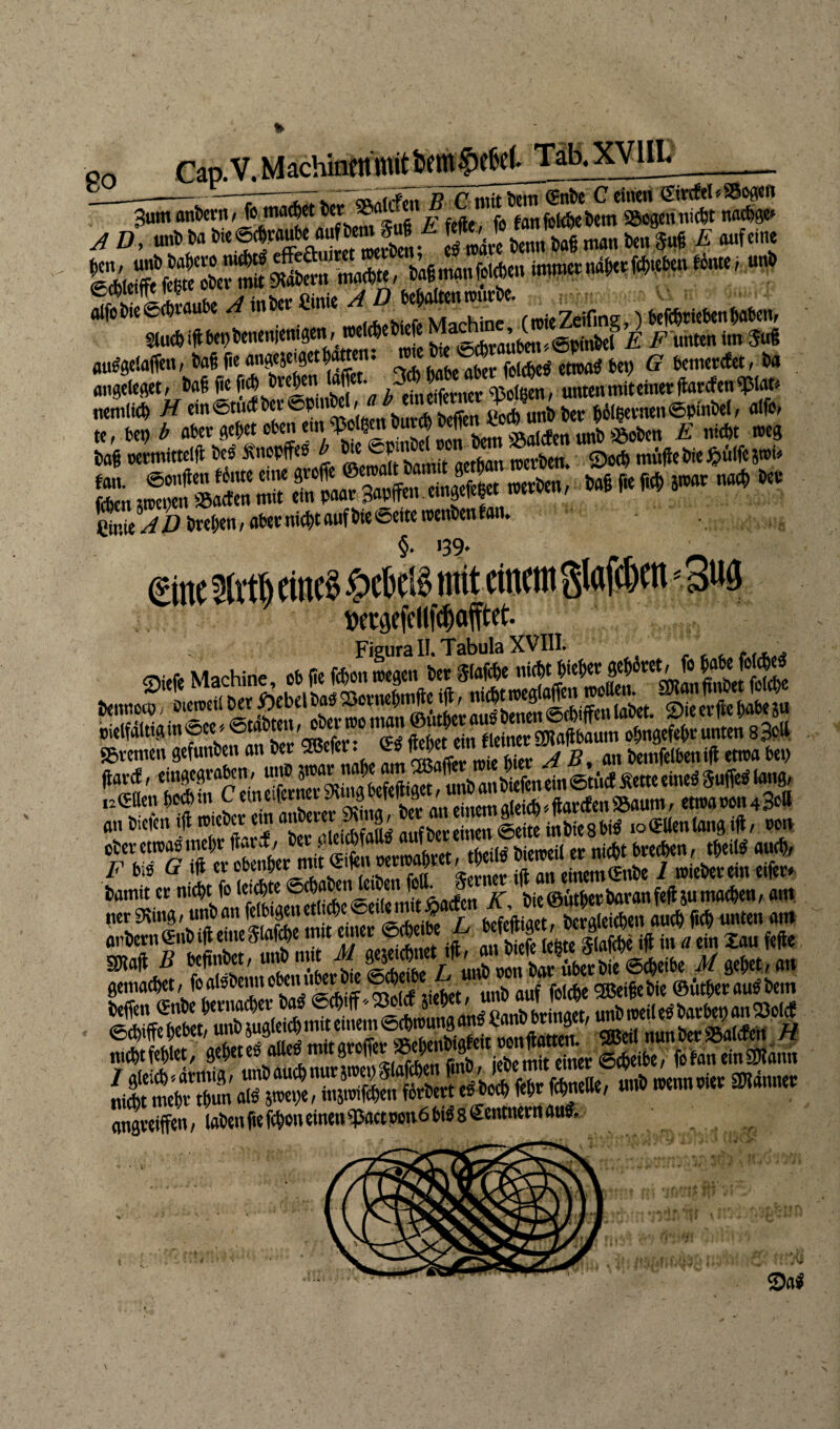 % Cap.V.Machiiienmittem^e6e(. Tab.XVllI. * ---— —r——TT n rc. — —; xTs ft CmiTtiern <£nt>e Ceinen ®taW*93e(Jiii 3um andern > fo machet t>e?fanftfd>e&m 9&egennic&t naefege* A D, -*»®Ä2Ä Srtf ta,S»«»S ^ SJSÖS «*- *««■«*» —»<*«'»«“ “* M^mbcrCinie AD be&aftennmr&e. *1Ä^^SSg£»iB!!a ^^SSSJS'^sSK tSK^«^ÄiSS«p ncmlid) H ein ©tuef t»cv «op ' , fc ff g ^ imti frer &6lgevnen©t>m&el, alle, ü^Äl^Ä^Ärts&tÄ» a “SÄSStSSS^--:. »«»>“- - Cinte ^ D &r$etw a^cirnic^t auf fcie toette n?cnt>en fatn §♦ J39' i ^/vi/CL iwvvm »ecgefellf^ajftet. Figura II Tabula XVIII* »vemenaefunbenanfer»*»• CSW««»? ^ß> flnfcemfelbenifletroabe.> flavcE, einaegraben» unbrtl 6iefmein©tücfSetteeine«Suffe*«mg» ^ä«'ä*®ä4 w^fssssÄ arbetu €nb 'ft c*c <Slflft^c mit ,1 *'Tt i(i fln j,jefe (Cgte giafrf)c ifl in a ein Zau fefie SKaft B befindet, uni) nut Jf i/0et,an gemfl*et, fofl(sbc«n'Cb«uiberöte ®*L “ unö auf fo((&c 2Beigebie ©ütffetaubbem iissgsiifgi ^CÄÄÄS-Ä 5»— nngveiffen, laben fte fc&ou einen «pact wn6 bis 8 ©tnern an«. Sta* N