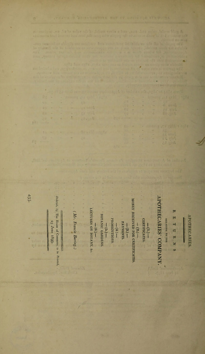 Ordered, by The House of Commons, to be Ynnted, 25 June 1833. $ t-1 M H Q 5= M c« o tri O —: &gt; tzj a O O o&gt; as P O —. o&gt; sL/ w I &gt; b3 0 1 W a H c &gt; t*3 5S 5? C K C/J 01 *3 O v- S 2 ^ H 1—1 O 52 c/; •n 1—1 n &gt; H &gt; o H E W O &gt; 50 H-H W ca O o £ £&gt; ?e L-M c/: 11ELATING TO THE