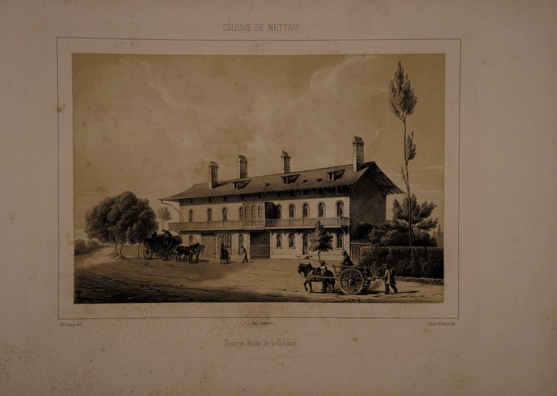 A1* Thierry del lmp. Lemercier Sauvé & Faivre lith . Tourne bride de la Colonie.