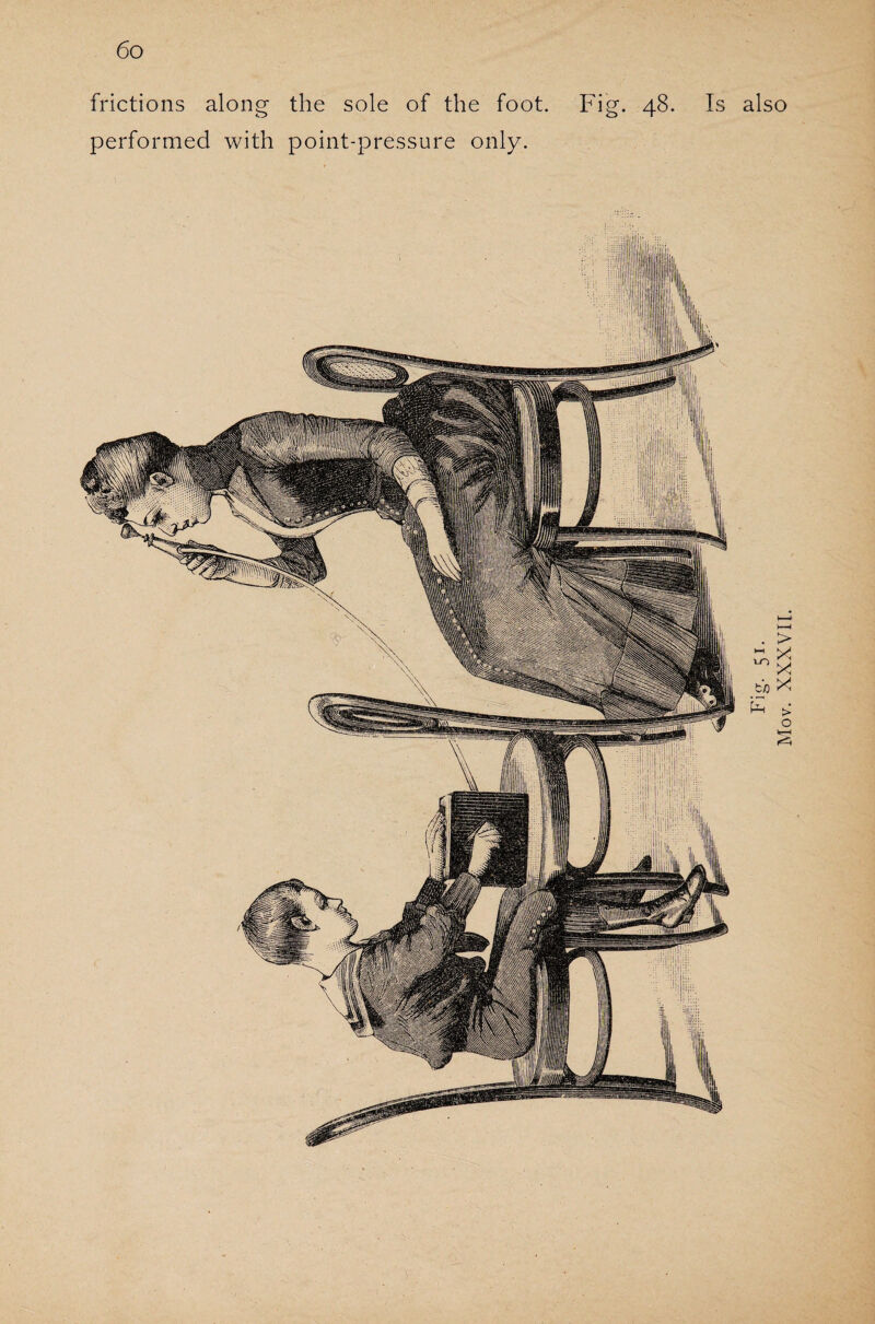 frictions along1 the sole of the foot. o performed with point-pressure only. Fi cr &• Is also