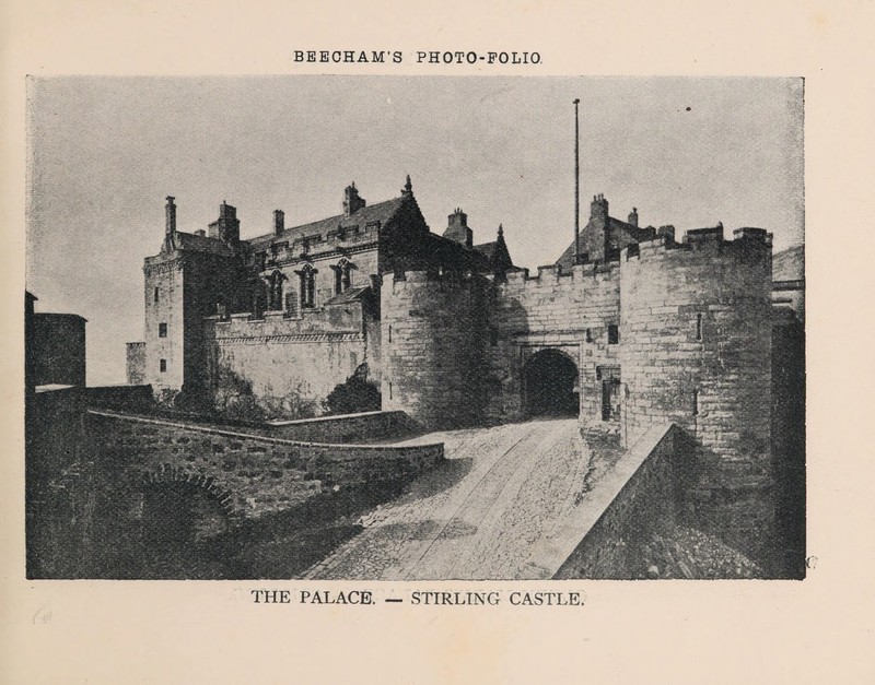 THE PALACE. — STIRLING CASTLE.