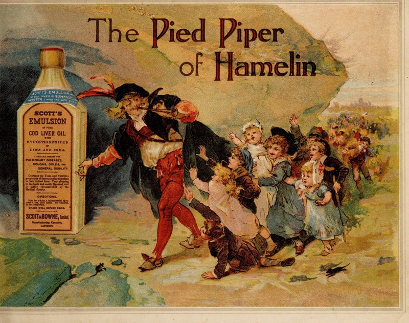 EMULSION OF PUBS COD LIVER OIL WITH MY PO PHOSPHITES RULMONARY DISEASES, COUGHS, COLDS, am GENERAL DEBILITY. Contain* the Tonic and Natrittoe properties of these popular remedies in tnei ir falleet form, very pleasing to the taste and easily digested, and is highly recommended by the Medical tacelty. DIRECTIONS. Dose for Adult*. * tnblmMC ifel thro* Children, SGOIUSOWK.IaM l,4M 'm I/* v As L y fp^  i