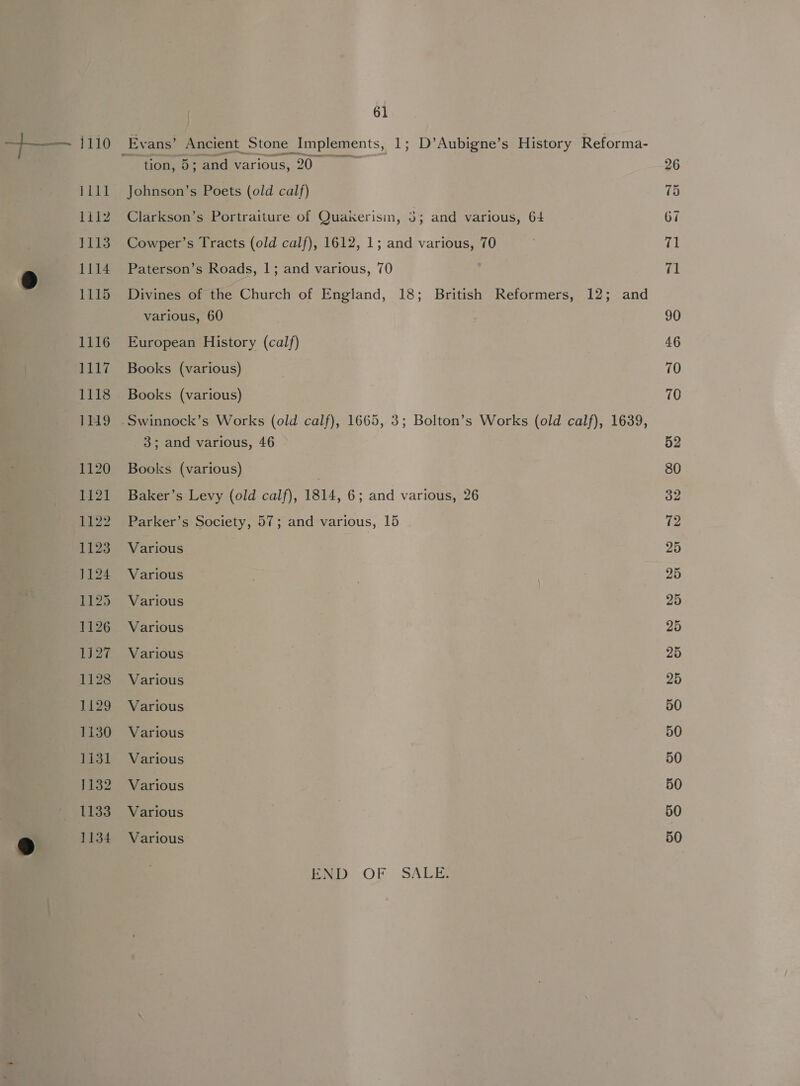 61 Various Various Various Various Various Various Various Various Various Various Various Various END OF SALE 26 75 67 71 71 90 46 70 70 52 80 39 72 25 25 25 25 25 25 50 50 50 50 50 50