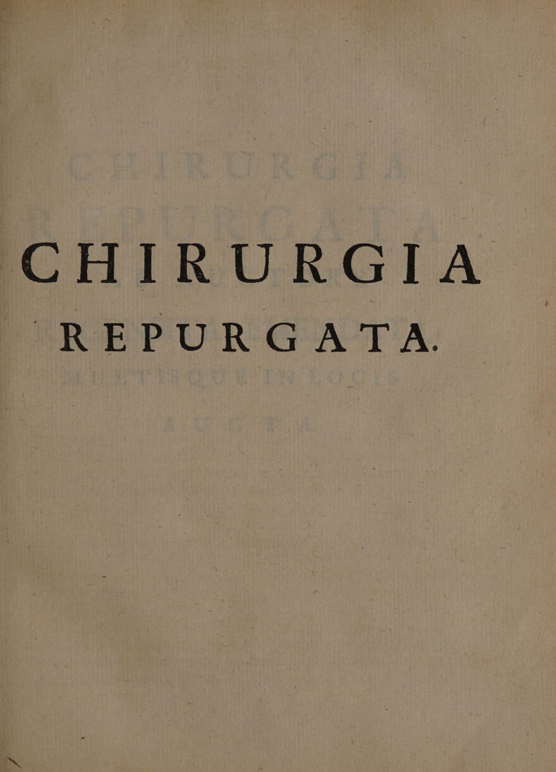 CHIRURGIA PREPURGATA