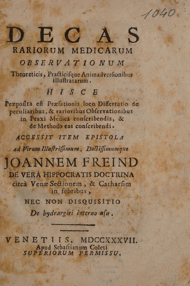 coreticis , Pra&amp;icifque / d T T t E I: [^ n * aie es e : | i lo: ifferr o de. i6 MED Bes | Di | Ss epofttà ef — AH NET OMUNR [ icribendis, &amp; | | eas PO nienibludi ; CP EE  kis, W E^ ds ; m NEC NON DisQU 1T10. SA rd E. o, bydrargiti ees ud Jae Me . : ; * T. DÀ y y T AE N E Ir Ei $; MDGCXXXVII. ep ipud Sebaftian im Coleti d e. PT Peg.