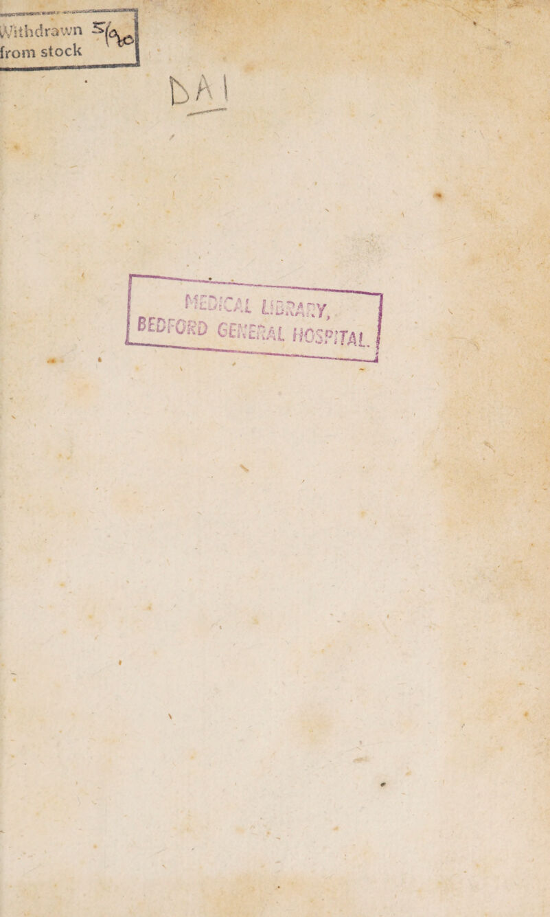 Withdrawn from stock • ... .:;4rs  *.;.•> ' , » • N s *fc / t I \ / r