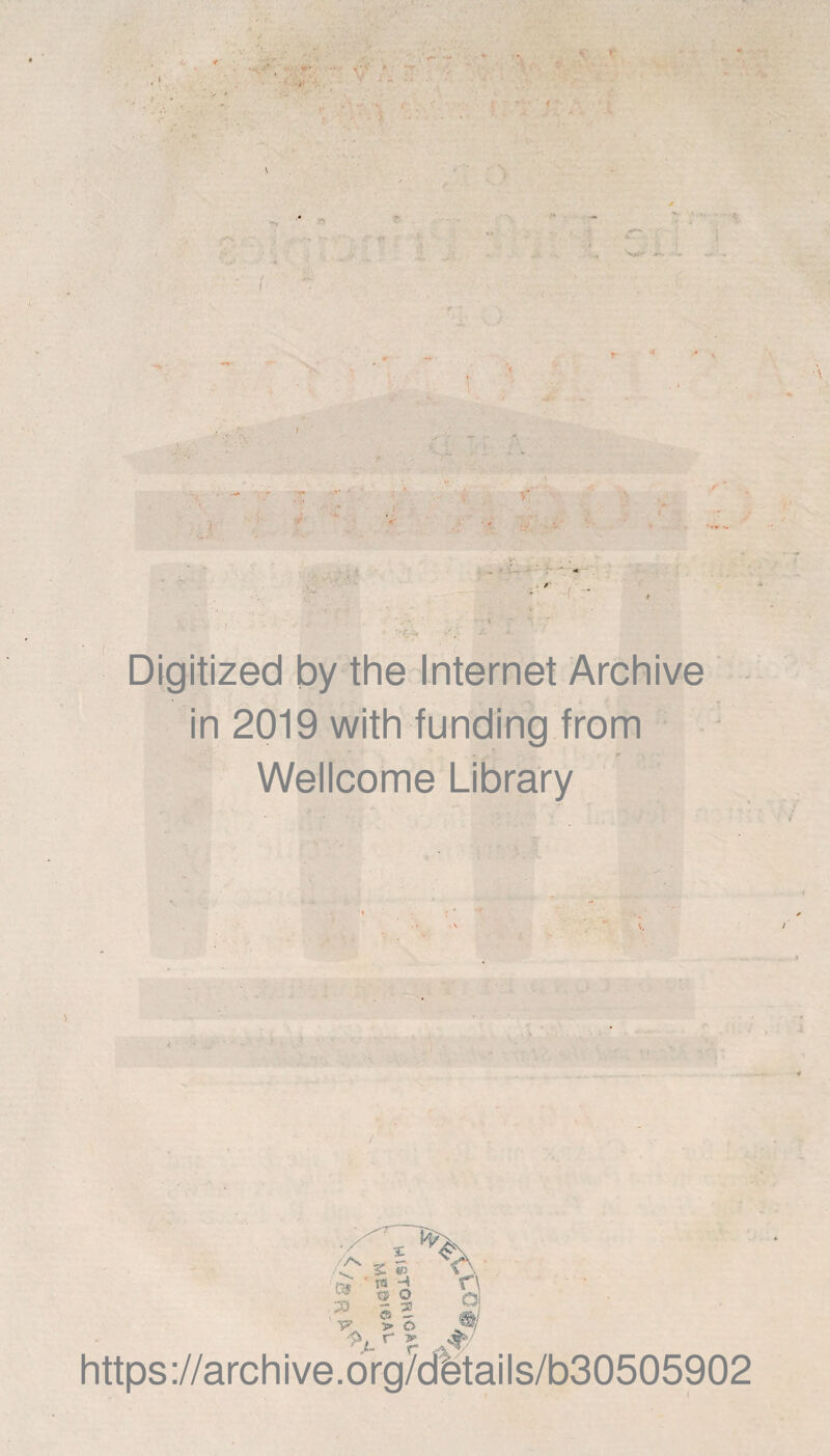 Digitized by the Internet Archive in 2019 with funding from Wellcome Library