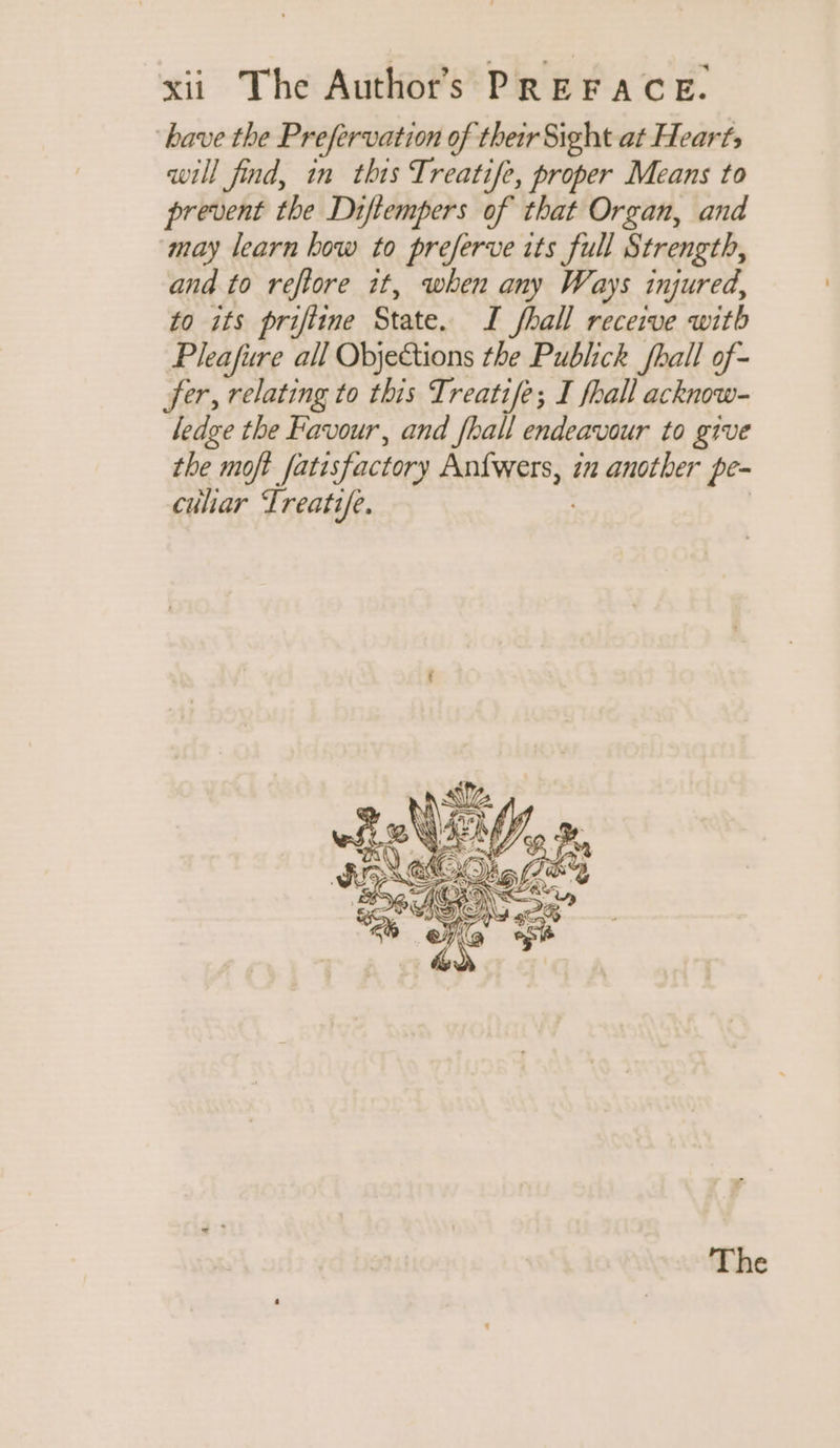 have the Prefervation of their Sight at Hearts will find, in this Treatife, proper Means to prevent the Diftempers of that Organ, and may learn how to preferve its full Strength, and to reftore it, when any Ways injured, to its prifitne State. I fhall receive with Pleafure all Objeétions the Publick fhall of- fer, relating to this Treatife; I fhall acknow- ledge the Favour, and [hall endeavour to give the moft fatisfactory Anfwers, in another pe- culiar Treafife. |