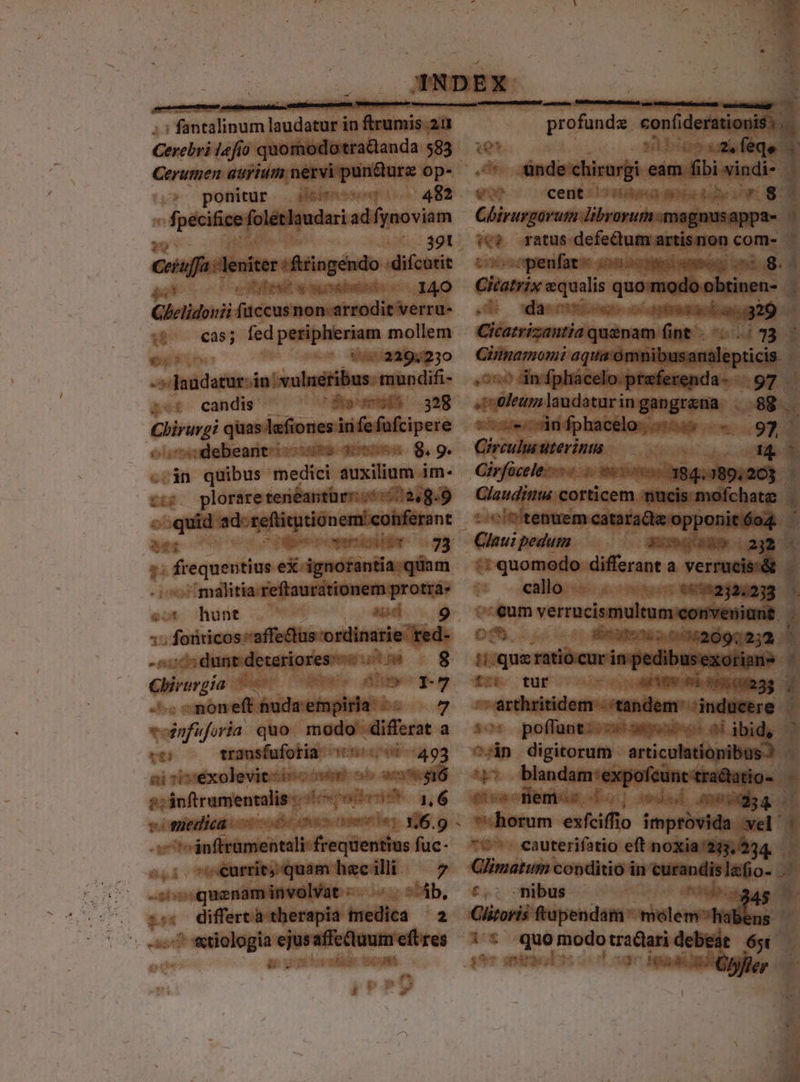 «s Weatgupo dui inscio p prid » e — 328 el vvdulicuittaciaié quta plos «cin quibus medici auxilium im. cis. ploraret mngseéüaigep - quid ad refirptionem! cohferant ; ver ovem i de [ul Ma oid gi frequentius ex. igno iia c ileregn, ipii. ! HEEE f IOXE maliti a4 rC€ fta ul d: : 1 , i i aTT) à , e«gum verrucismultu nsíufo iux nt ^ir XE abo ni issizdeidieibi bi cb ARN s; inftrumentalis- i06 q,  vistuittlieli ioi odii ipm mtn 06g - teintes ieri fuc- uite exfeffio: | 75^. cauterifatio. eft 103